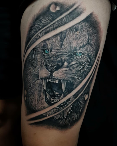 Explore mastectomy tattoo ideas, creative tattoo ideas in Lakeview, available at Backwoods Tattoo Studio