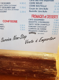 Restaurant Croq'Neige à Mâcot-la-Plagne (la carte)