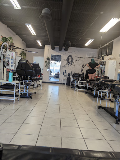 Explore maleficent tattoo ideas, creative tattoo ideas in Austin, available at Moon Tattoo