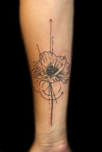 Explore raccoon tattoo ideas, creative tattoo ideas in Butler, available at Zink Modern Tattooing