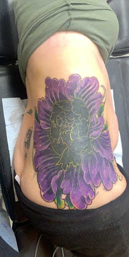 Explore men's neck tattoo ideas, creative tattoo ideas in Fresno, available at True Anchor Tattooing