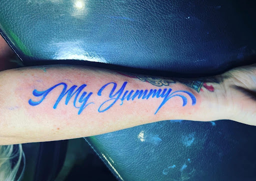 Explore pec tattoo ideas, creative tattoo ideas in Peoria, available at Modern Ink Tattoo