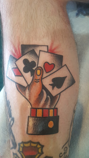 Explore hard life tattoo ideas, creative tattoo ideas in Reno, available at Aces Tattoo