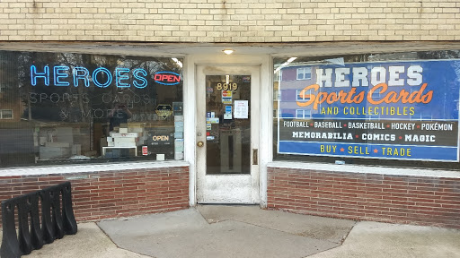 Trading cards shops in Chicago
