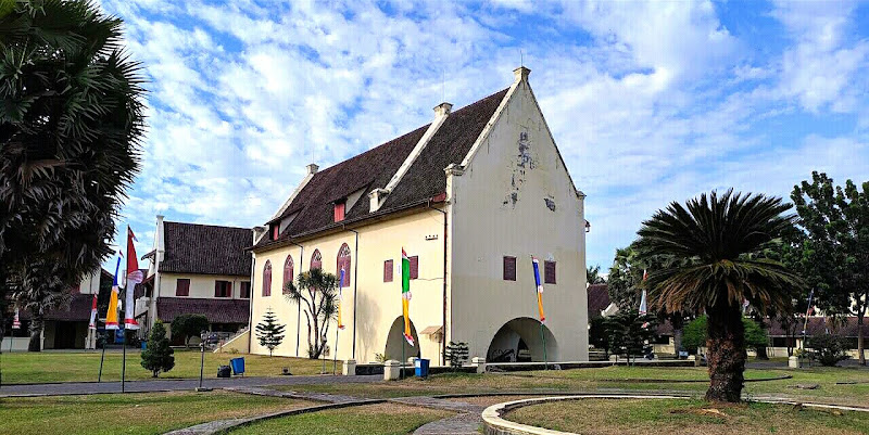 Garnizoenskerk in het Fort van Makassar