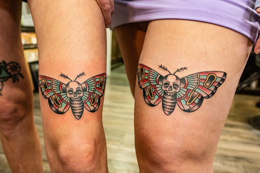 Explore cross hand tattoo ideas, creative tattoo ideas in Leesville, available at Revolution Ink Tattoo and Art Gallery