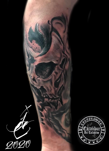 Explore stomach tattoo ideas men, creative tattoo ideas in Augusta, available at Excalibur Art Collective