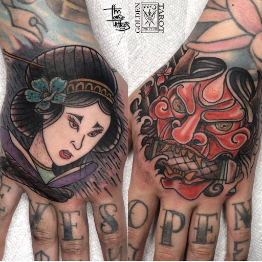 Explore 4 leaf clover tattoo ideas, creative tattoo ideas in Winter Park, available at Tim Lease Custom Tattoos