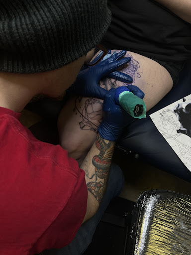 Explore cross tattoo ideas for women, creative tattoo ideas in Nashville, available at RedBird Tattoo