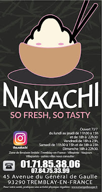 Les plus récentes photos du Restaurant japonais NAKACHI à Tremblay-en-France - n°2