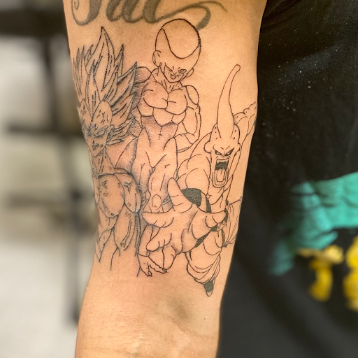 Explore black power tattoo ideas, creative tattoo ideas in Charlotte, available at BNI-Tattoos