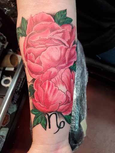 Explore tattoo ideas for legs, creative tattoo ideas in Houston, available at Rose & Dagger Tattoo