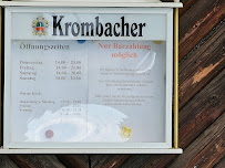 Menu du Klienbaude à Leinefelde-Worbis