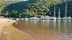 Photo de Fjord beach avec petite baie