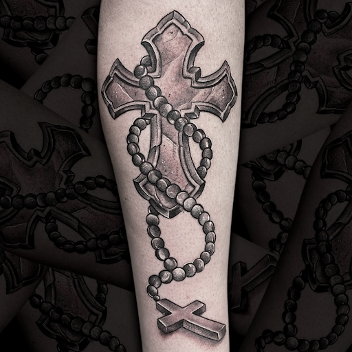 Explore oilfield tattoo ideas, creative tattoo ideas in Las Vegas, available at Heartless Tattoo LV