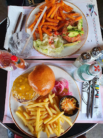 Hamburger du Restaurant américain Indiana Café - Montparnasse à Paris - n°14