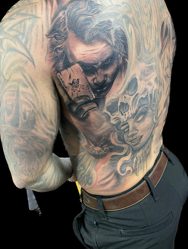 Explore baseball tattoo ideas, creative tattoo ideas in Weatherford, available at Weatherford Tattoo Co.