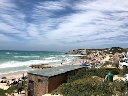 Foto van Roman beach gelegen in een natuurlijk gebied