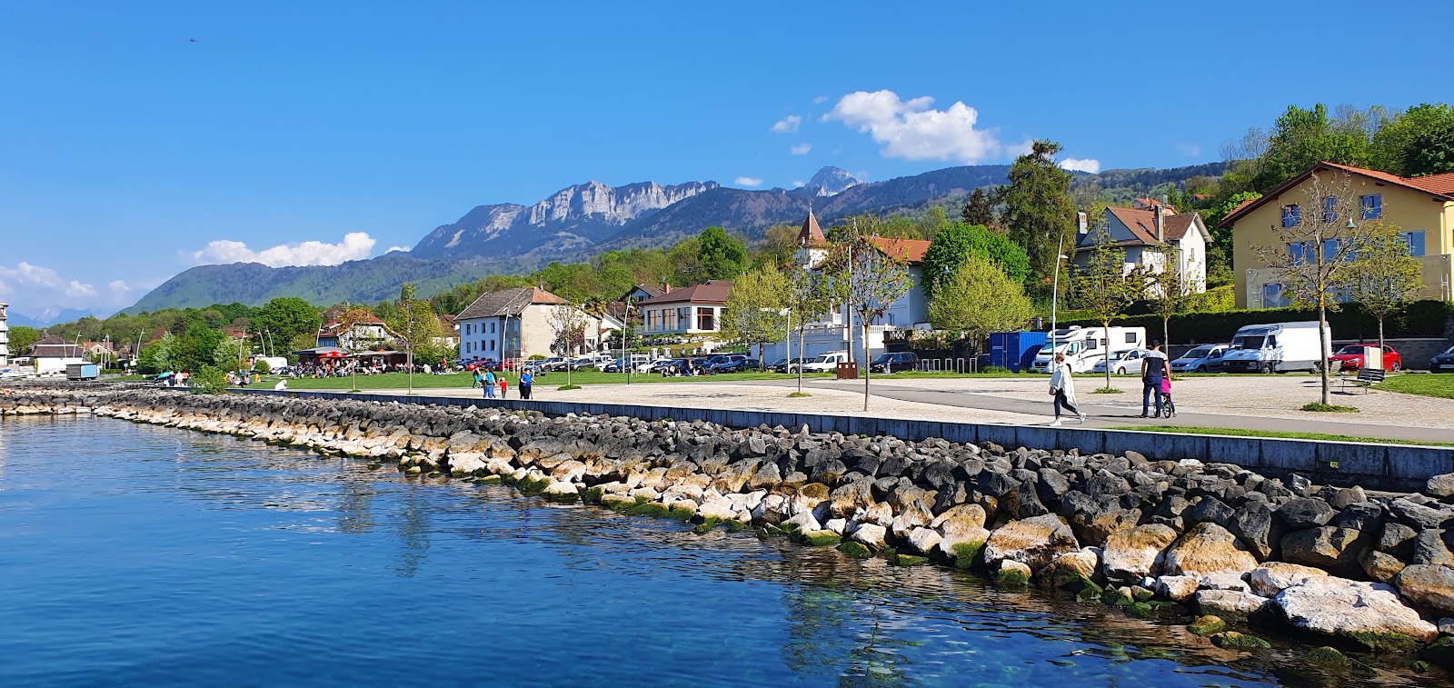 Foto de Plage de Grande Rive e o assentamento