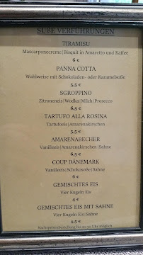 Restaurant italien Ristorante Pizzeria Da Pietro à Schwangau (le menu)