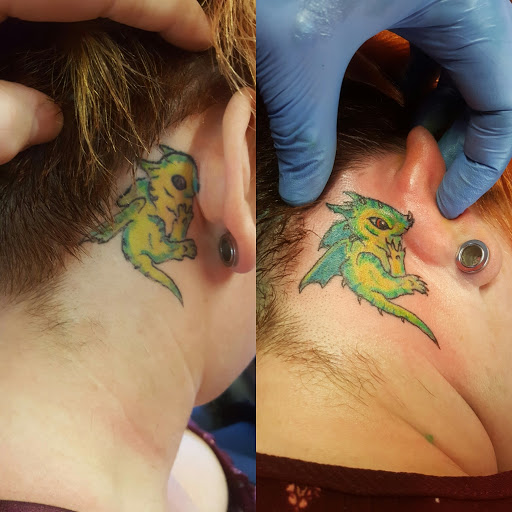 Explore david bowie tattoo ideas, creative tattoo ideas in Forest Lake, available at Dicks Tattoo