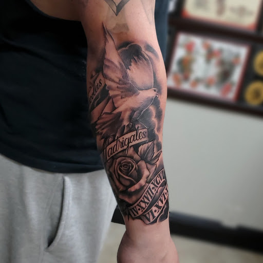 Explore family guy tattoo ideas, creative tattoo ideas in Bakersfield, available at CLASSIC STANDARD TATTOO CO.