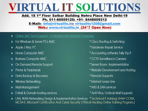VIRTUAL IT SOLUTIONS ( IT Consultant & Computer Service )