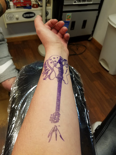 Explore tattoo ideas for grandchildren names, creative tattoo ideas in Hastings, available at Outlaw Tattoo Co