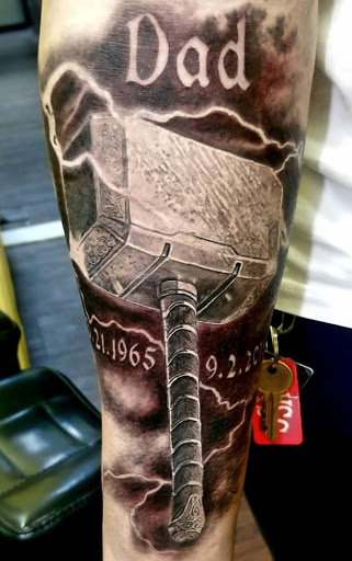 Explore yhwh tattoo ideas, creative tattoo ideas in East Northport, available at Tormented Souls