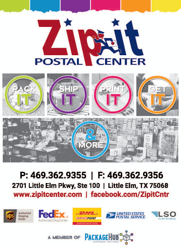 Shipping Service «Zip It Postal Center», reviews and photos, 2701 Little Elm Pkwy #100, Little Elm, TX 75068, USA