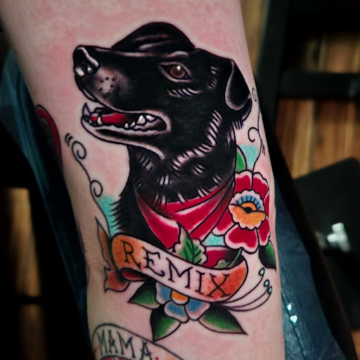 Explore rose tattoo ideas men, creative tattoo ideas in Calhoun, available at A Sailors Grave Tattoo Parlor