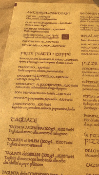 Locanda del Medioevo à Ascoli Piceno menu