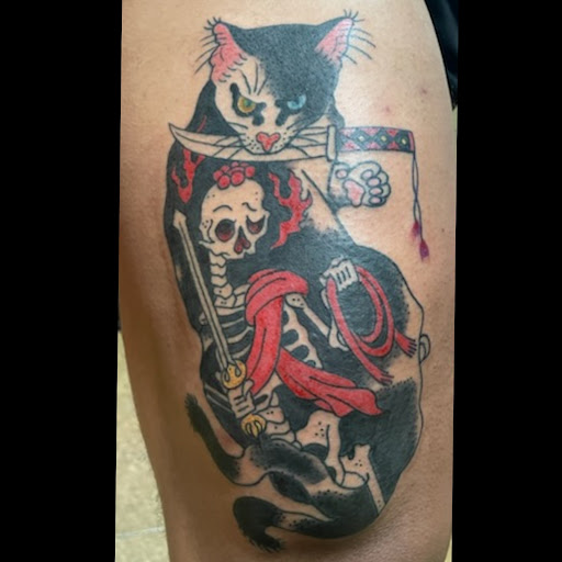 Explore aries tattoo ideas for women, creative tattoo ideas in Copperas Cove, available at Black Moon Tattoo Company