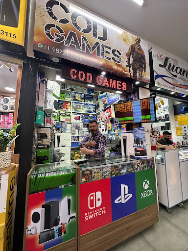 Logo da empresa - Cod Games Santa Efigênia