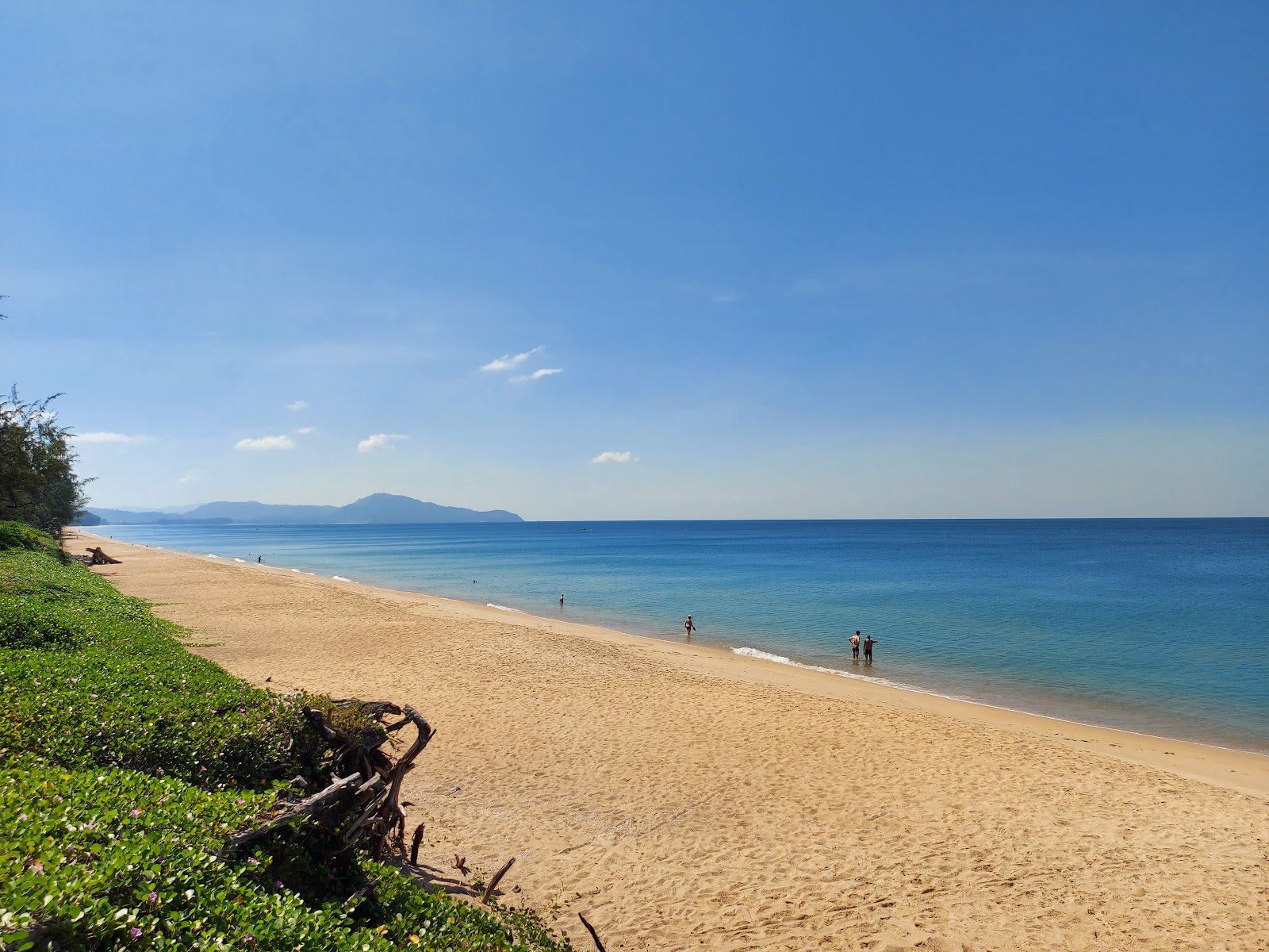Fotografija Hat Sai Kaeo z svetel pesek površino