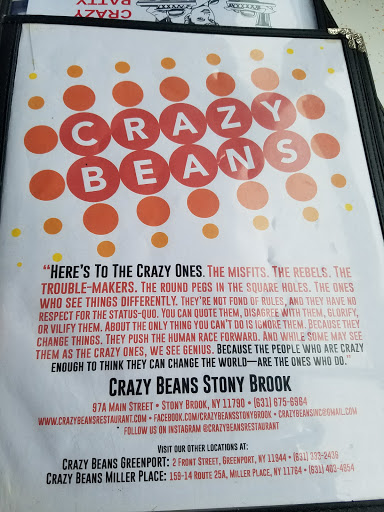 Coffee Shop «Crazy Beans», reviews and photos, 97 Main St, Stony Brook, NY 11790, USA