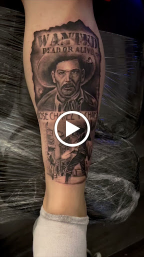 Explore metroid tattoo ideas, creative tattoo ideas in Silver City, available at Independent Ink Tattoo