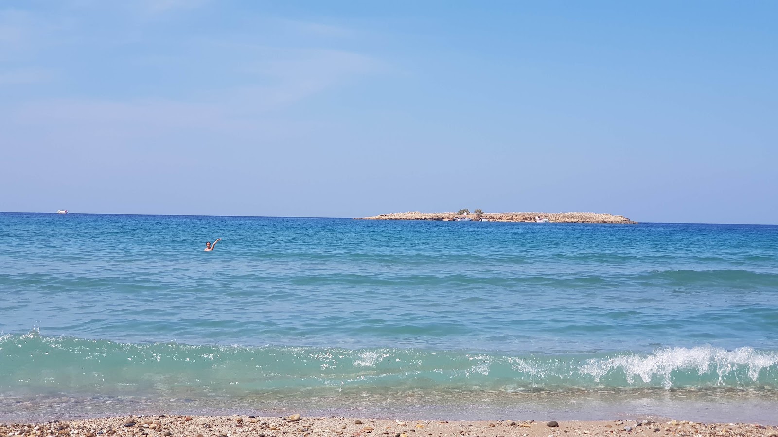 Photo of Kladissos beach located in natural area