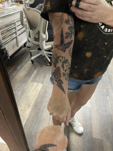 Explore mens viking tattoo ideas, creative tattoo ideas in Waynesboro, available at Tattooed In the Wild Studio