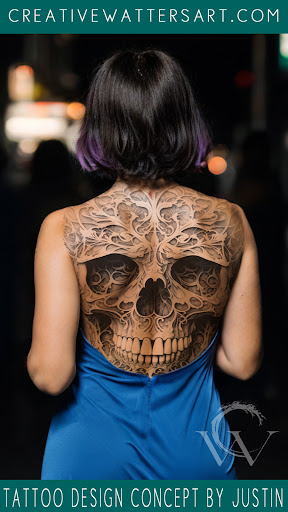 Explore tattoo ideas for back of the neck, creative tattoo ideas in Richland, available at Ink Injection