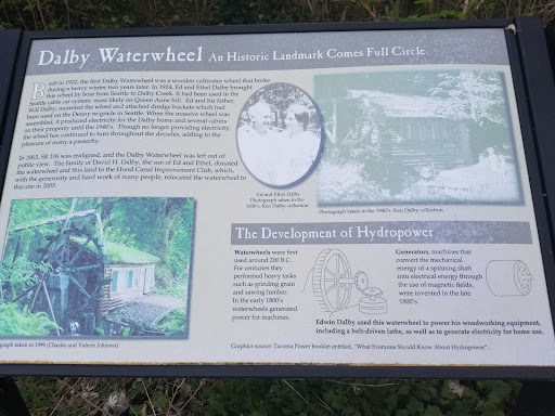 Tourist Attraction «Dalby Water Wheel», reviews and photos, 6940 WA-106, Union, WA 98592, USA