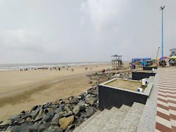 Zdjęcie Mandarmani Sea Beach z proste i długie