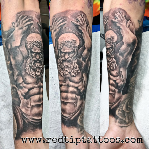 Explore prayer hands tattoo ideas, creative tattoo ideas in Springfield, available at Red Tip Tattoos