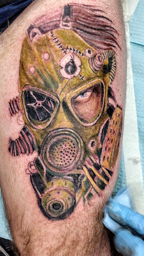 Explore scorpio tattoo ideas for men, creative tattoo ideas in Savannah, available at Black Lotus Tattoo and Piercing