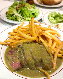 Steak frites du Restaurant Le Relais de l'Entrecôte à Paris - n°2