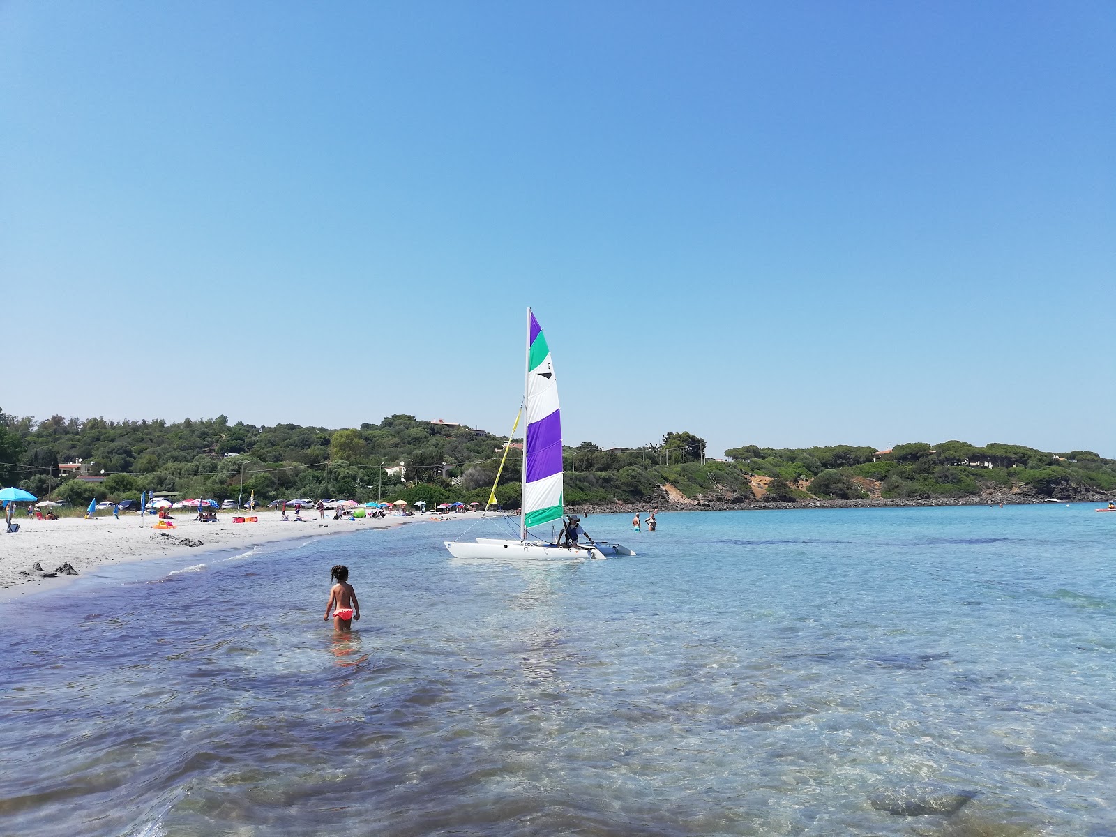 Foto di Spiaggia di Fuile 'e Mare e l'insediamento