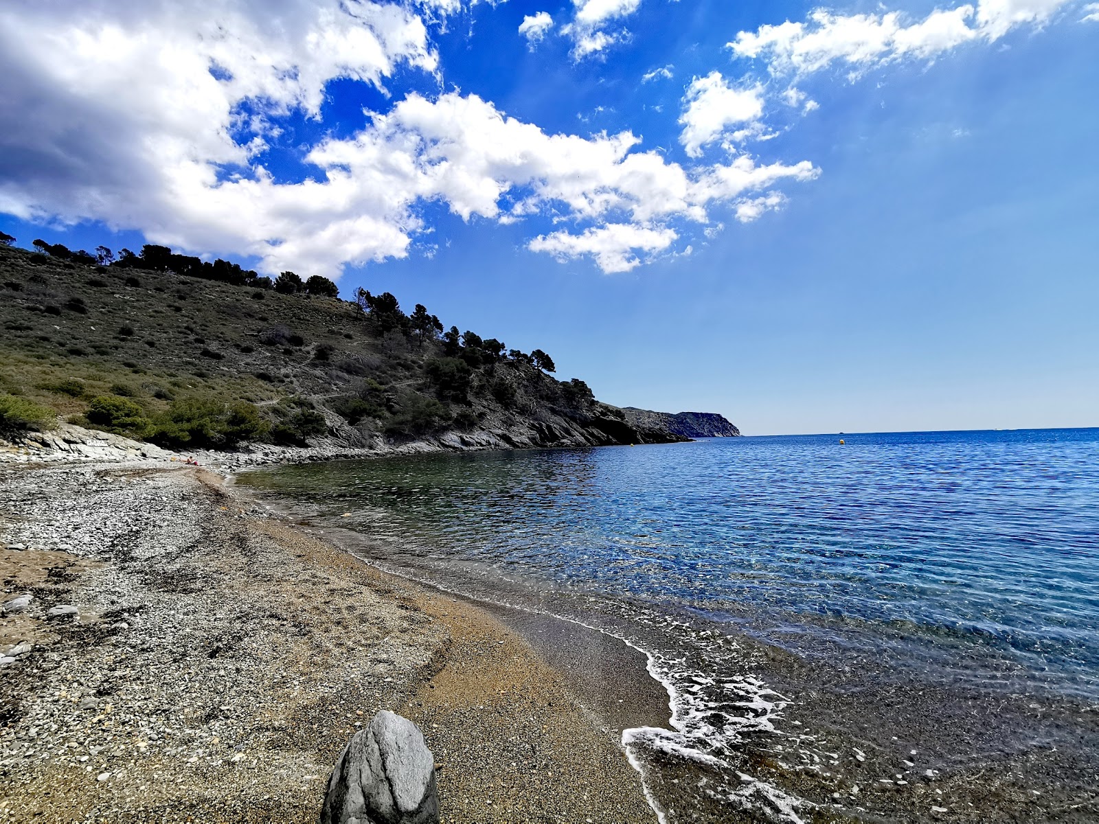 Fotografie cu Platja Cala Murtra zonă sălbatică
