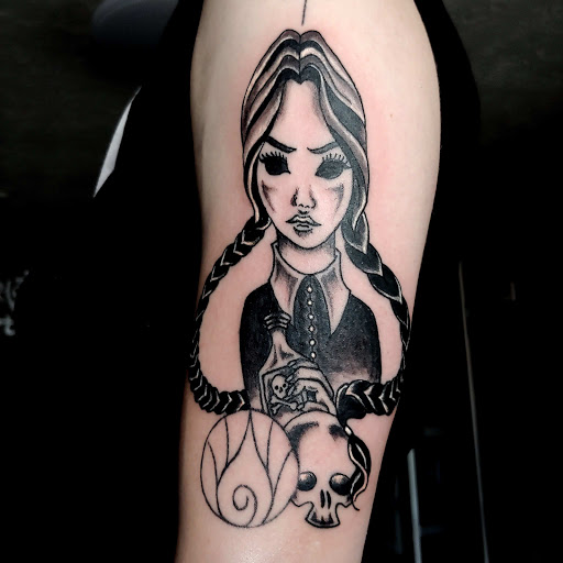 Explore ideas for daughter tattoos, creative tattoo ideas in Gadsden, available at Sacred Art Tattoo Company