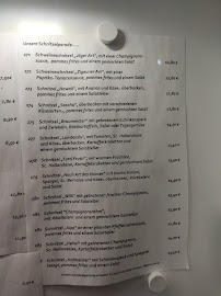 Menu / carte de Zum Lieven Heer à Weeze