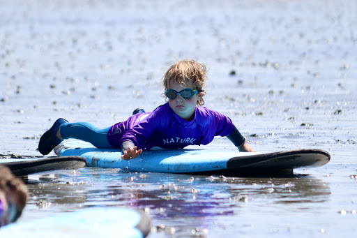 Natural surf school